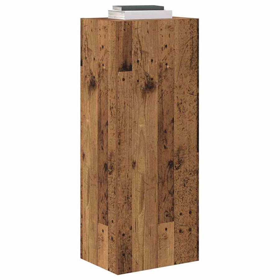 TV Wandkast Oud Hout 40,5 x 30 x 102 cm Bewerkt hout