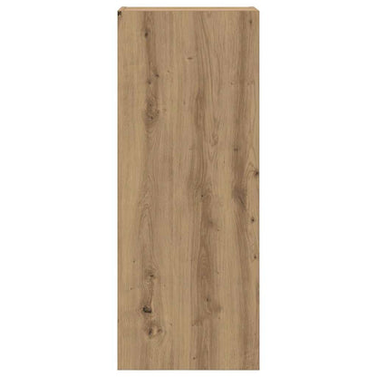 TV Wandkast Artisan Eiken 40,5 x 30 x 102 cm Bewerkt hout