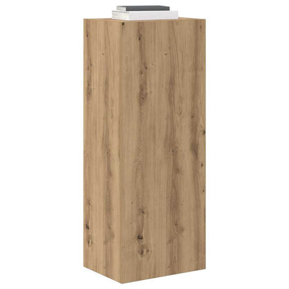 TV Wandkast Artisan Eiken 40,5 x 30 x 102 cm Bewerkt hout