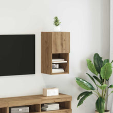Wandgemonteerde TV Kast Artisan Eiken 30,5 x 30 x 60 cm