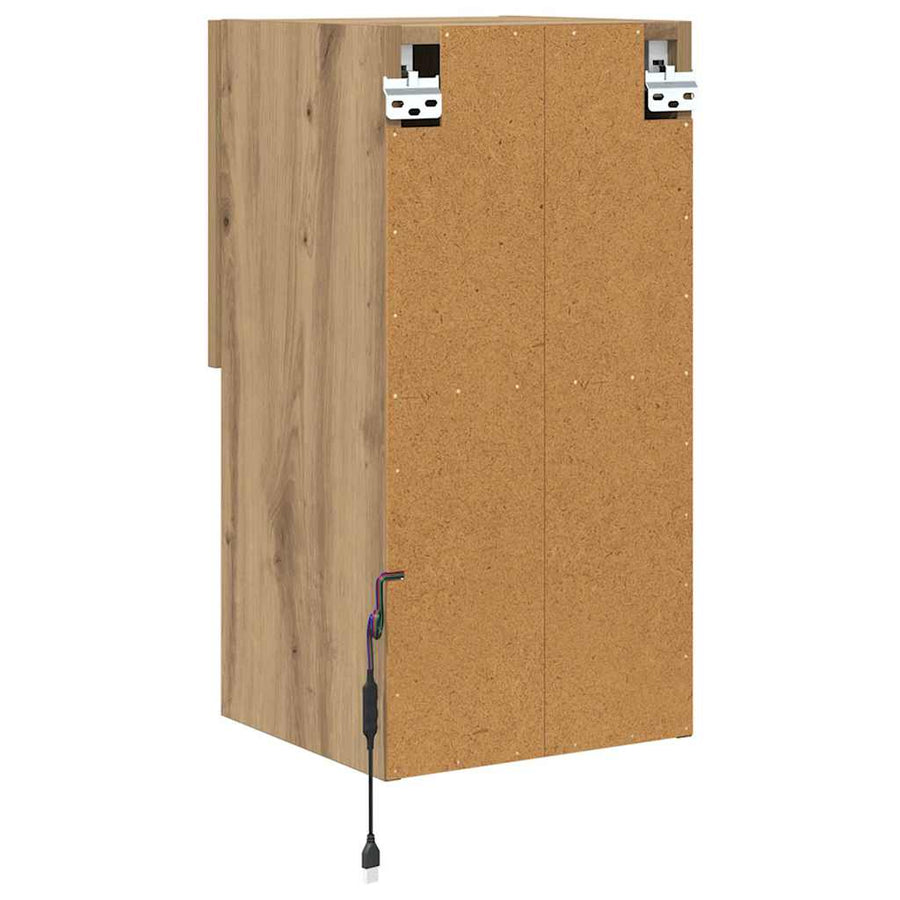 Wandgemonteerde TV Kast Artisan Eiken 30,5 x 30 x 60 cm