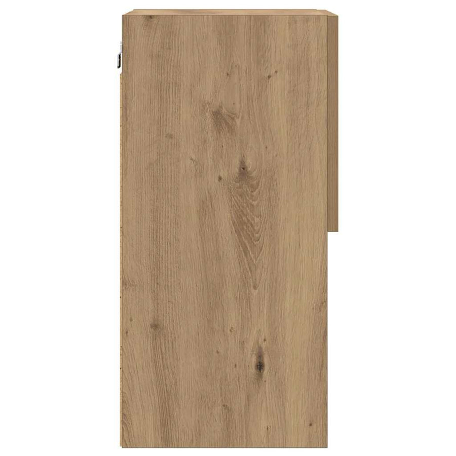 Wandgemonteerde TV Kast Artisan Eiken 30,5 x 30 x 60 cm