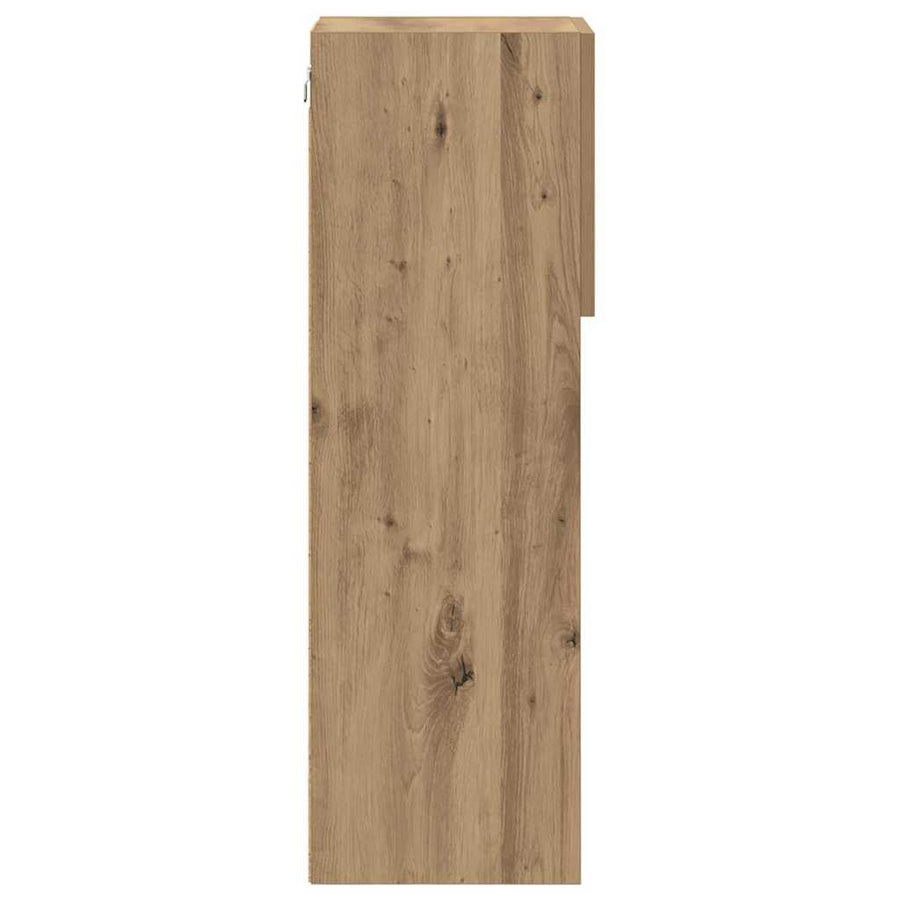 Wandgemonteerde TV Kast Artisan Eiken 30,5 x 30 x 90 cm