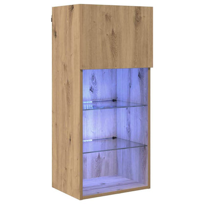 Wandgemonteerde TV Kast Artisan Eiken 40,5 x 30 x 90 cm