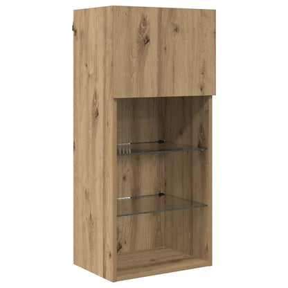 Wandgemonteerde TV Kast Artisan Eiken 40,5 x 30 x 90 cm