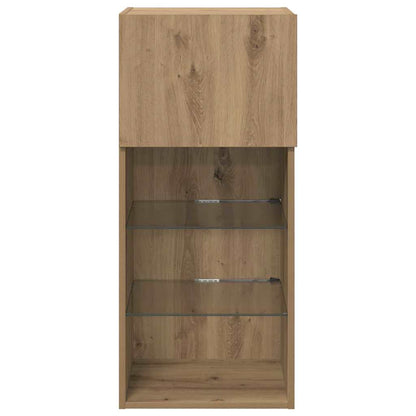 Wandgemonteerde TV Kast Artisan Eiken 40,5 x 30 x 90 cm
