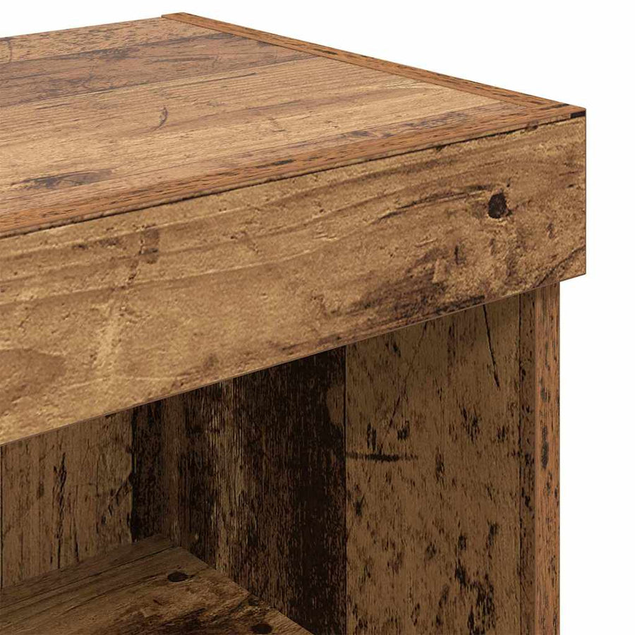 TV-kasten 2 pcs Oud Hout 60 x 30 x 30 cm Bewerkt hout