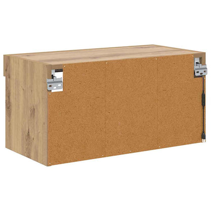 TV-kast Artisan Eiken 60 x 30 x 30 cm Bewerkt hout