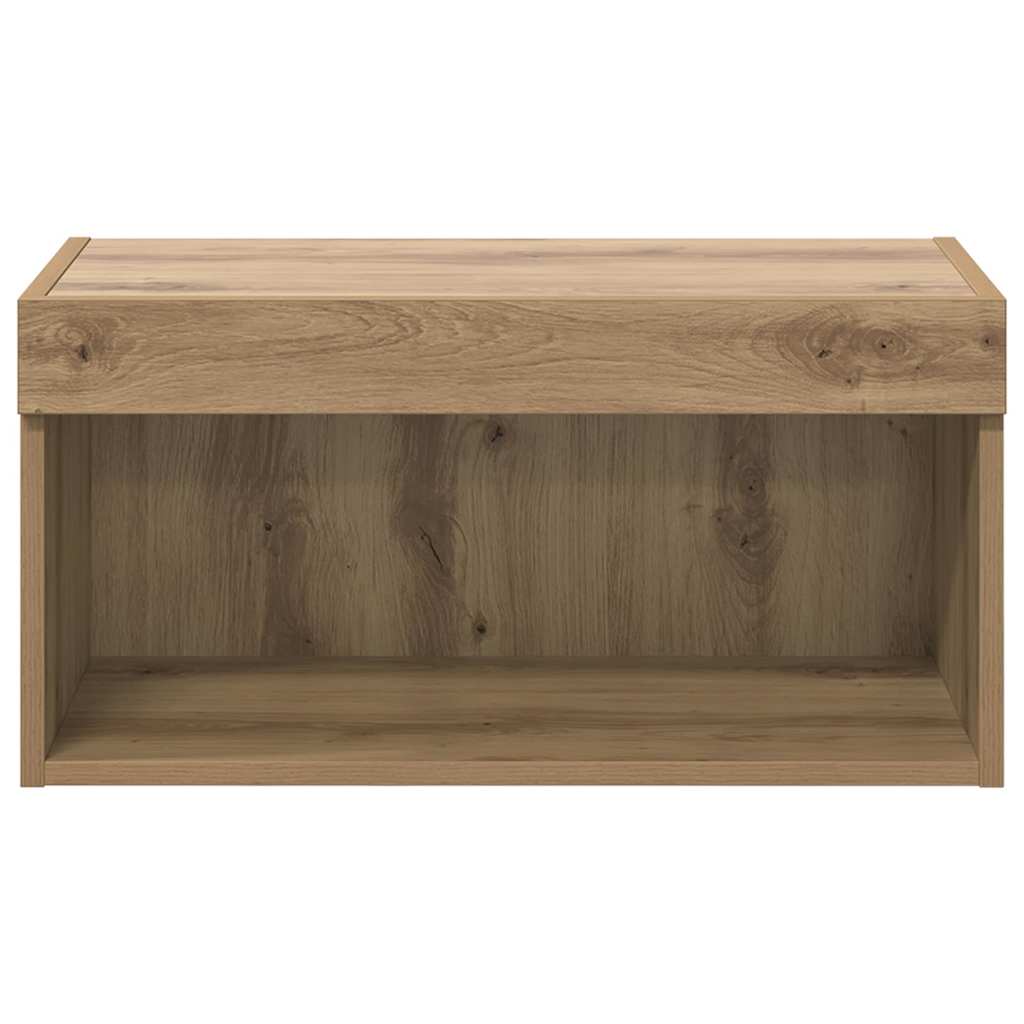 TV-kast Artisan Eiken 60 x 30 x 30 cm Bewerkt hout