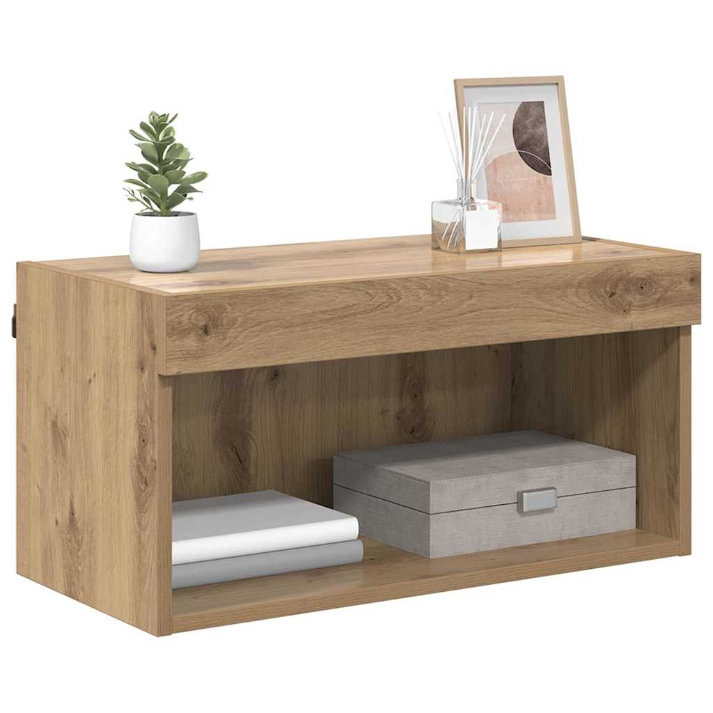 TV-kast Artisan Eiken 60 x 30 x 30 cm Bewerkt hout
