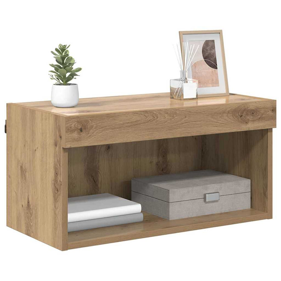 TV-kast Artisan Eiken 60 x 30 x 30 cm Bewerkt hout