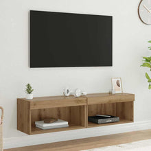TV-kasten 2 pcs Artisan Eiken 60 x 30 x 30 cm Bewerkt hout