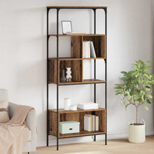 Boekenkast Oud Hout 76 x 33 x 188,5 cm Bewerkt hout