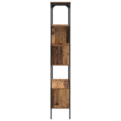 Boekenkast Oud Hout 76 x 33 x 188,5 cm Bewerkt hout