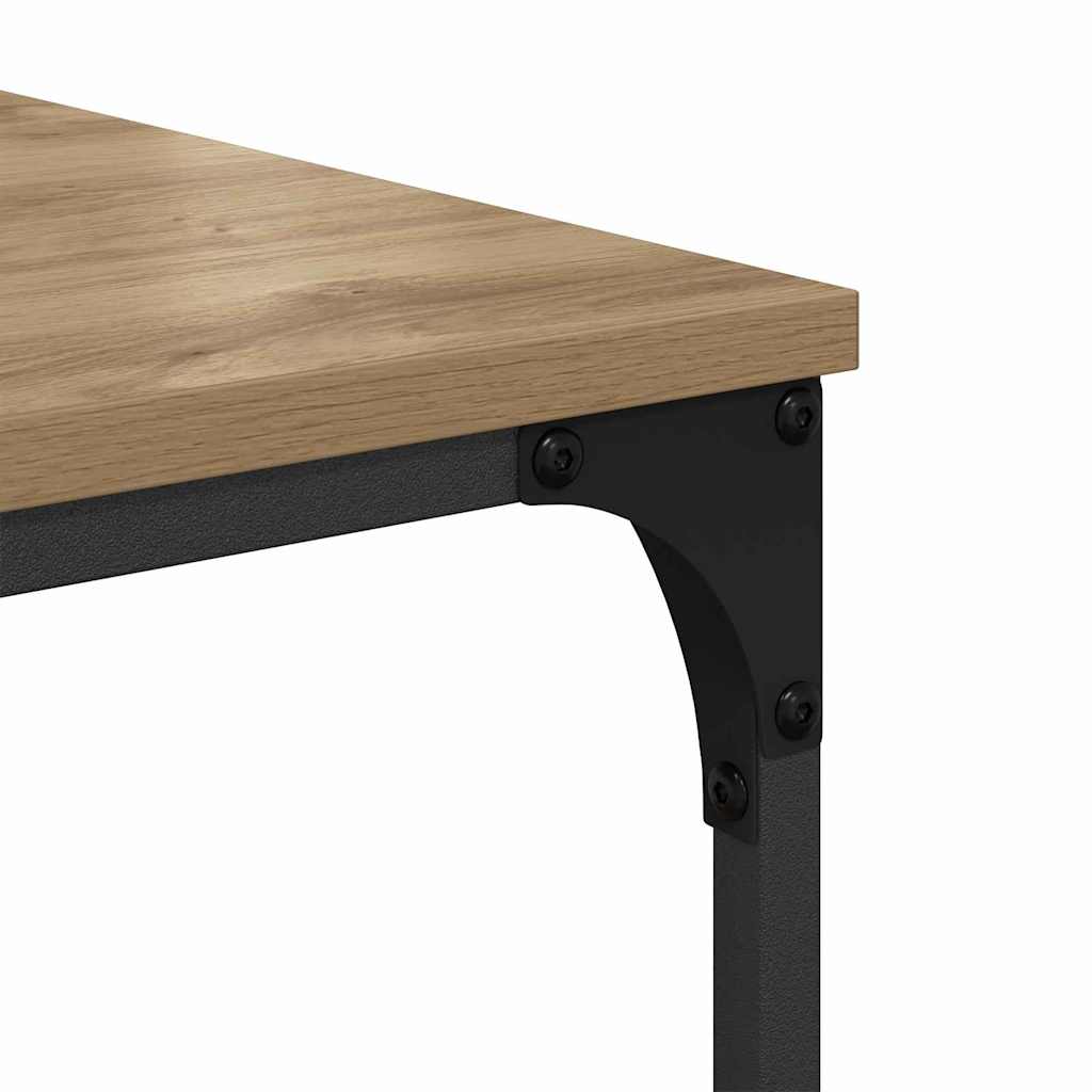 Boekenkast Artisan Eiken 76 x 33 x 188,5 cm Bewerkt hout