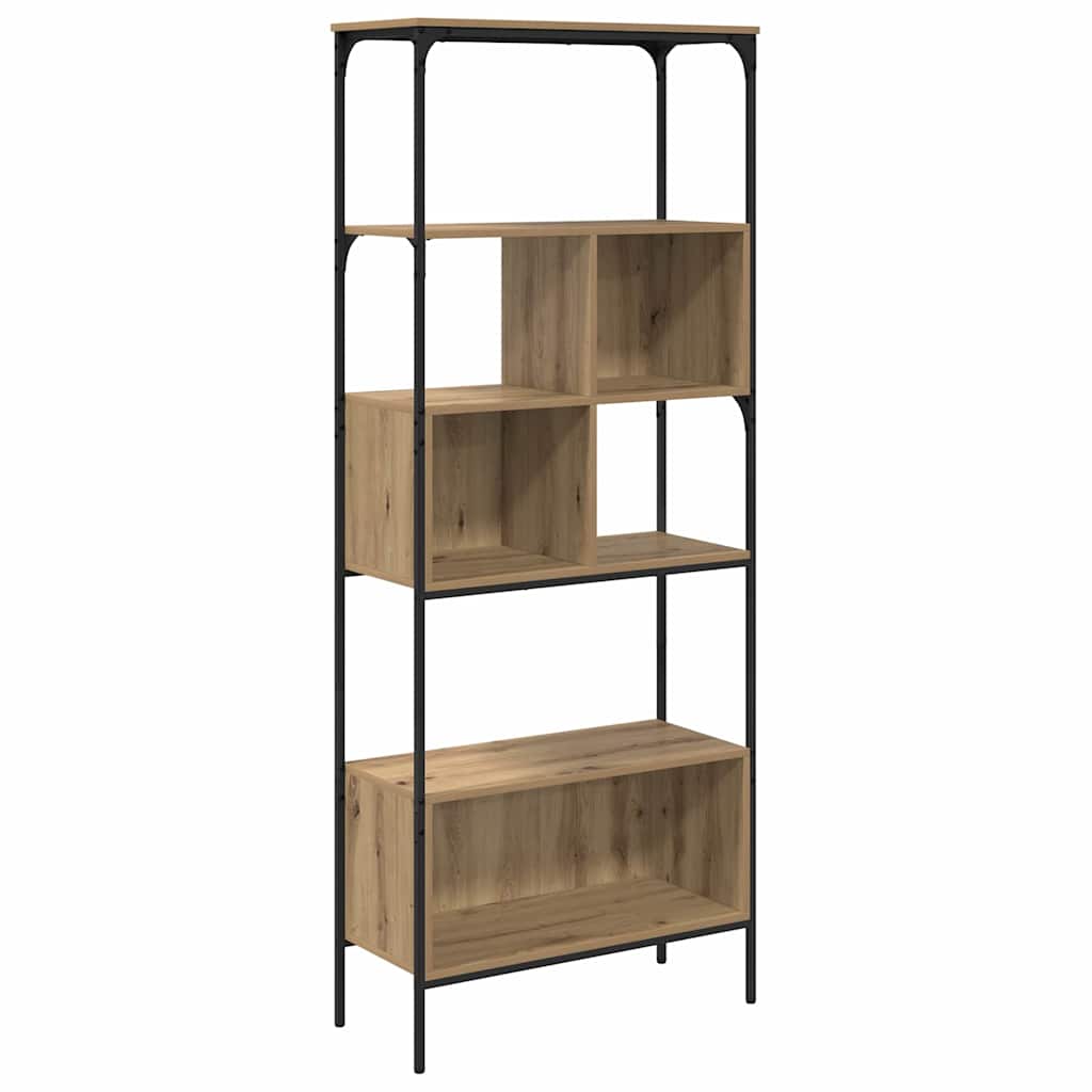 Boekenkast Artisan Eiken 76 x 33 x 188,5 cm Bewerkt hout