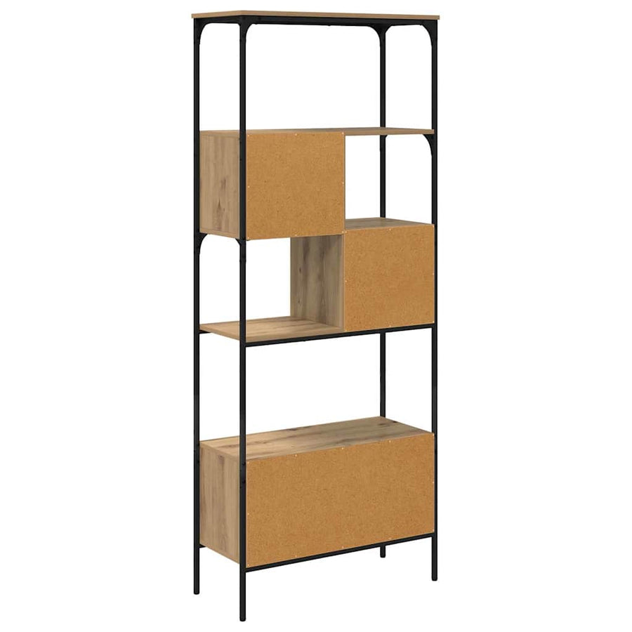 Boekenkast Artisan Eiken 76 x 33 x 188,5 cm Bewerkt hout