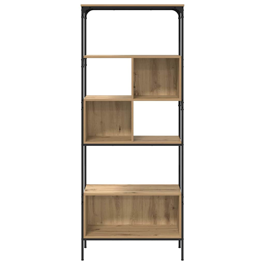 Boekenkast Artisan Eiken 76 x 33 x 188,5 cm Bewerkt hout