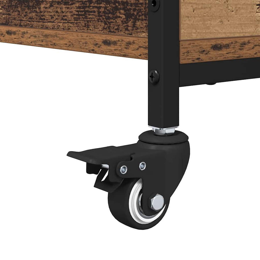 Salontafel Oud Hout 91 x 55 x 32 cm Bewerkt hout