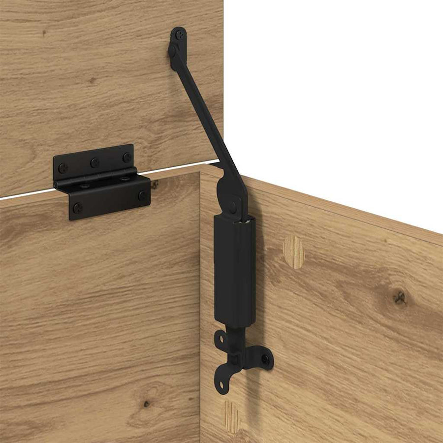 Salontafel Artisan Eiken 91 x 55 x 32 cm Bewerkt hout