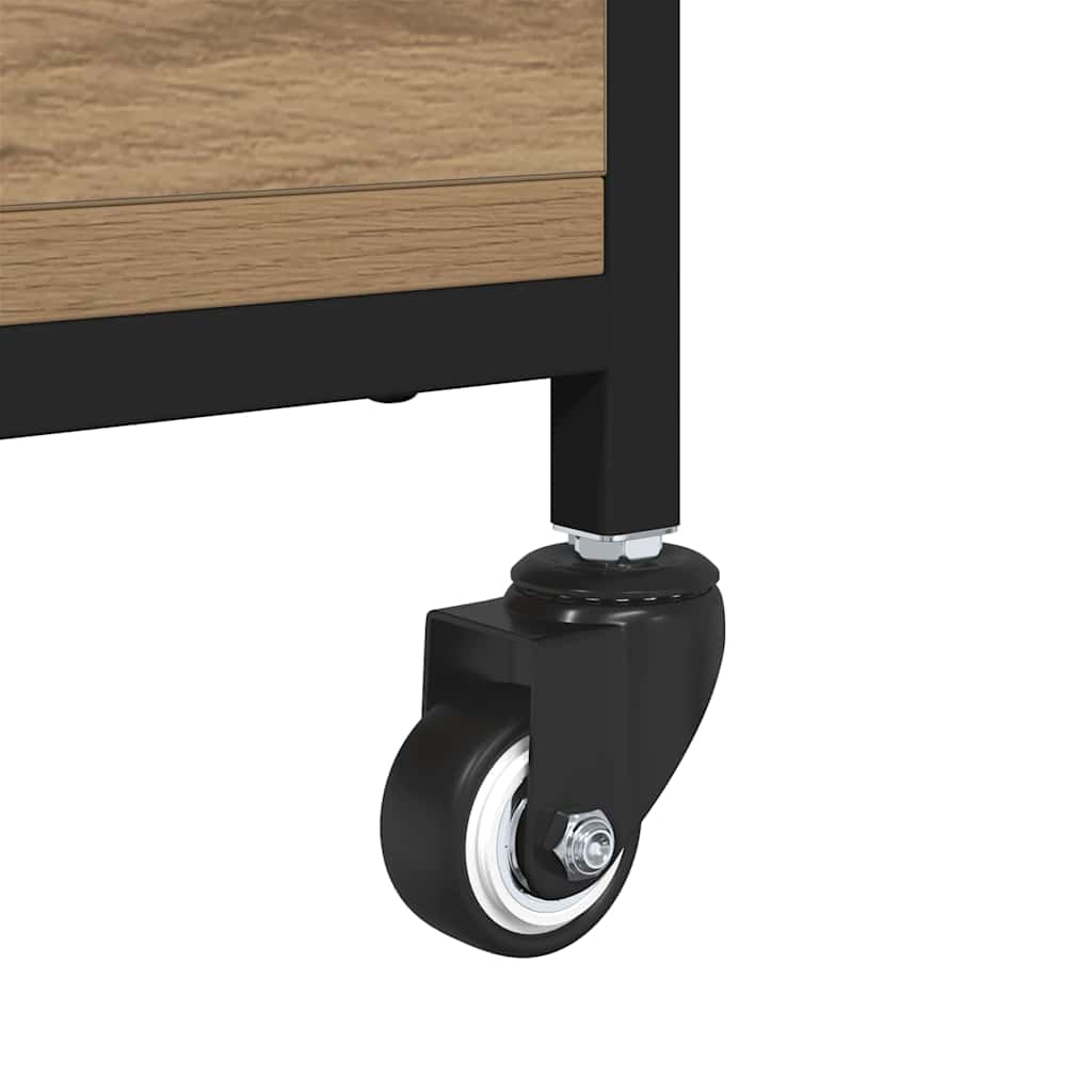 Salontafel Artisan Eiken 91 x 55 x 32 cm Bewerkt hout