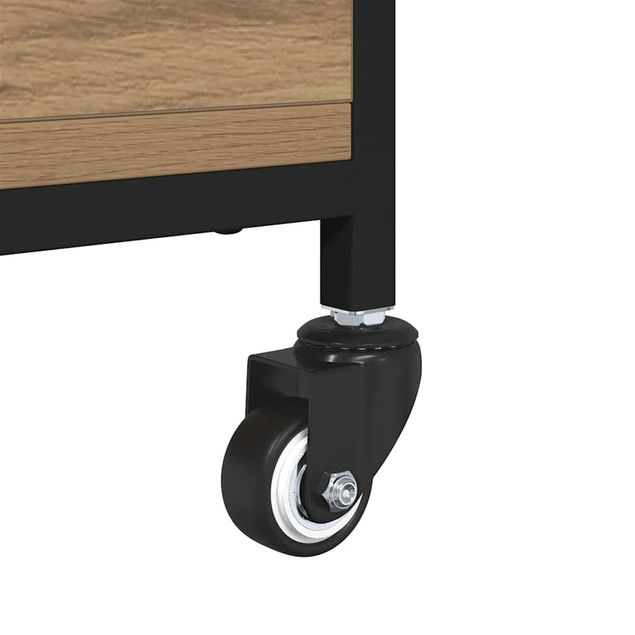 Salontafel Artisan Eiken 91 x 55 x 32 cm Bewerkt hout