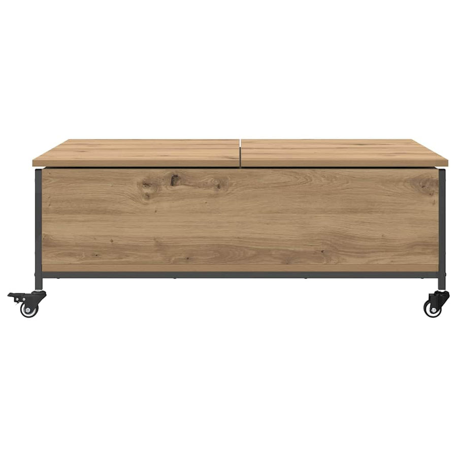 Salontafel Artisan Eiken 91 x 55 x 32 cm Bewerkt hout