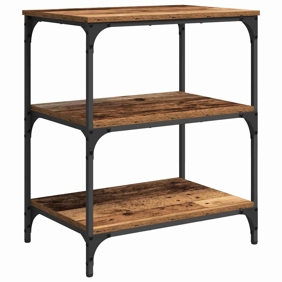 Keuken Trolley Oud Hout 60 x 41 x 76 cm Bewerkt hout