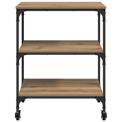 Keuken Trolley Artisan Eiken 60 x 41 x 76 cm Bewerkt hout