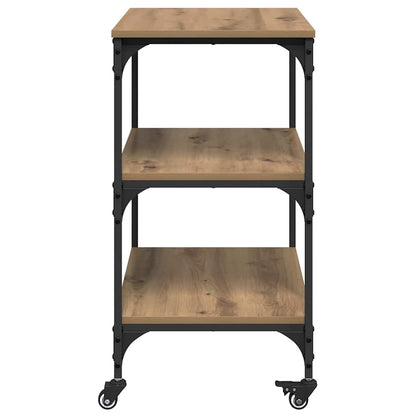 Keuken Trolley Artisan Eiken 60 x 41 x 76 cm Bewerkt hout