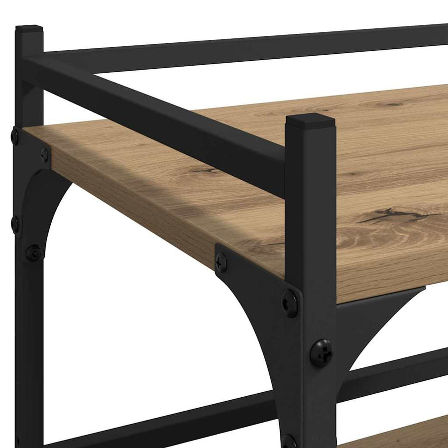 Keuken Trolley Artisan Eiken 50 x 35 x 75.5 cm Bewerkt hout