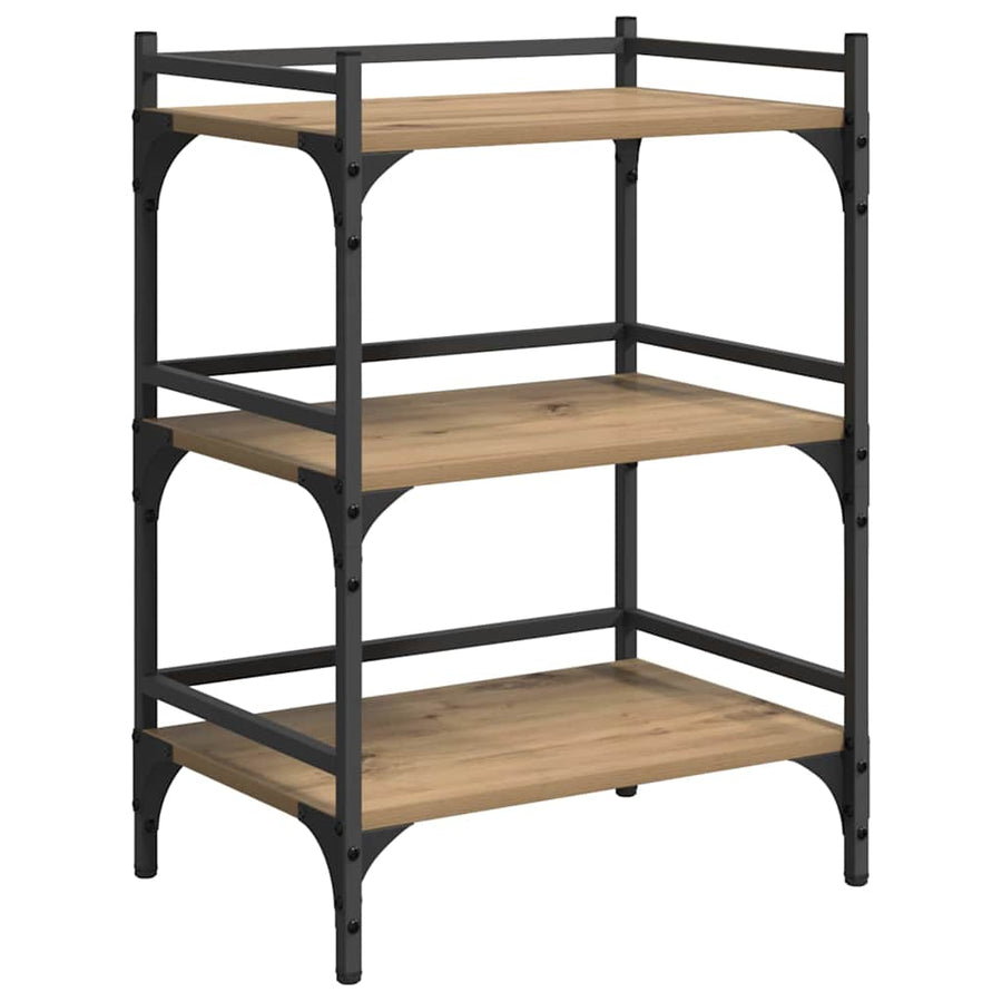 Keuken Trolley Artisan Eiken 50 x 35 x 75.5 cm Bewerkt hout