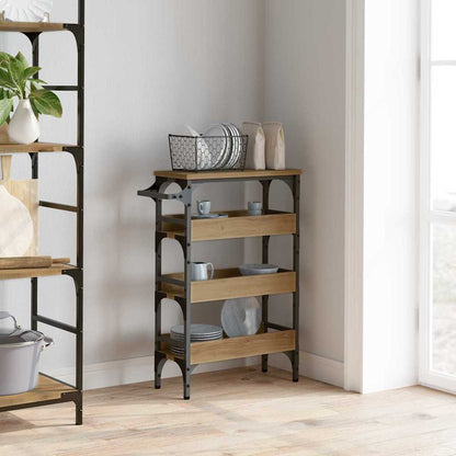 Keuken Trolley Artisan Eiken 53 x 20 x 76 cm Bewerkt hout