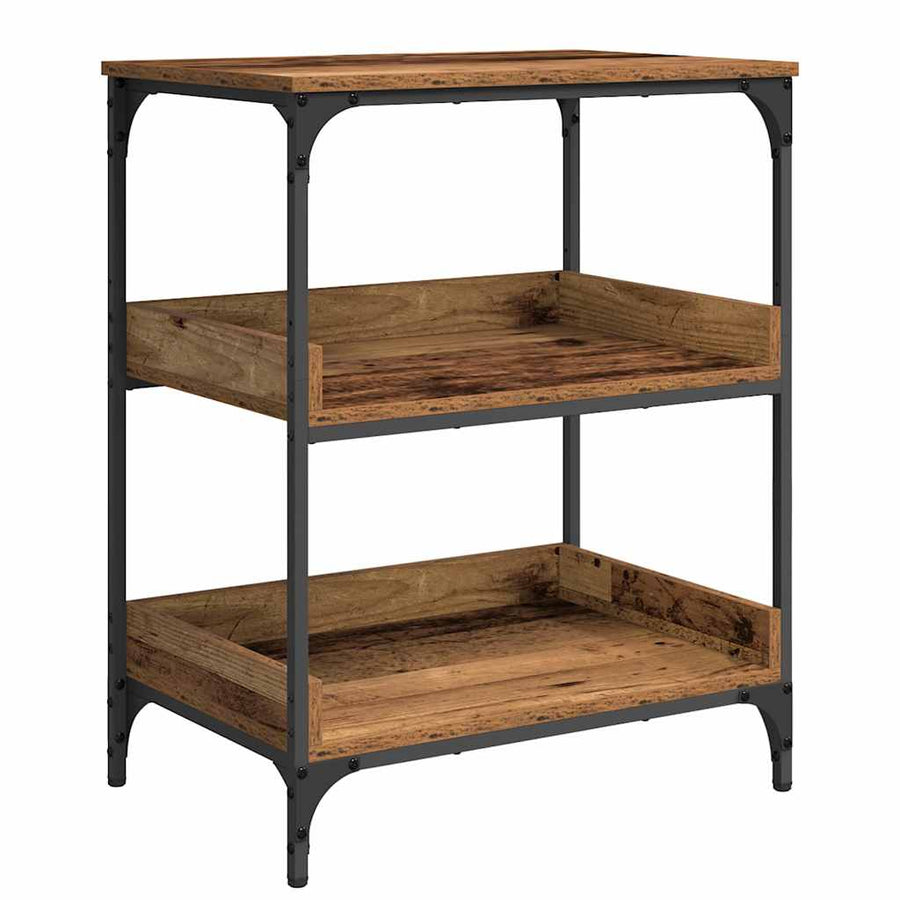 Keuken Trolley Oud Hout 60 x 41 x 80.5 cm Bewerkt hout