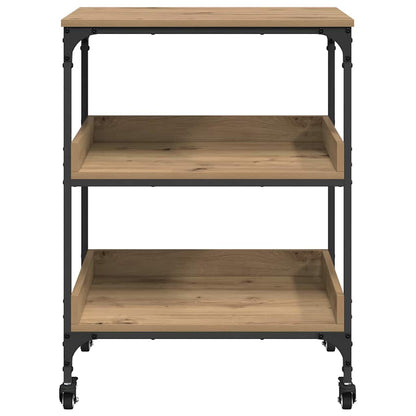 Keuken Trolley Artisan Eiken 60 x 41 x 80.5 cm Bewerkt hout
