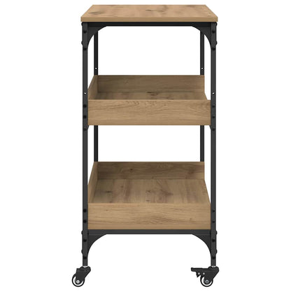 Keuken Trolley Artisan Eiken 60 x 41 x 80.5 cm Bewerkt hout
