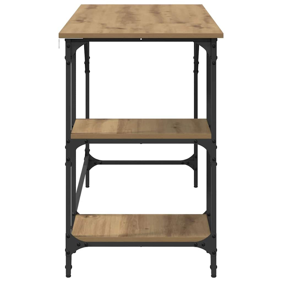 Bureau Artisan Eiken 120 x 50 x 75 cm Bewerkt hout