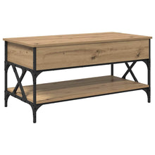 Salontafel Artisan Eiken 100 x 50 x 50 cm Bewerkt hout
