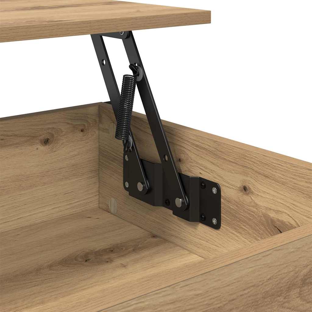 Salontafel Artisan Eiken 70 x 50 x 54,5 cm Bewerkt hout
