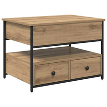Salontafel Artisan Eiken 70 x 50 x 54,5 cm Bewerkt hout