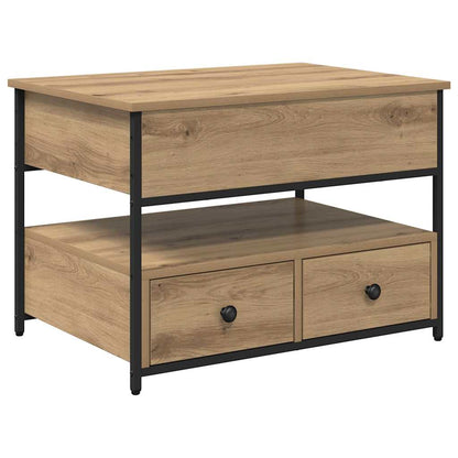 Salontafel Artisan Eiken 70 x 50 x 54,5 cm Bewerkt hout