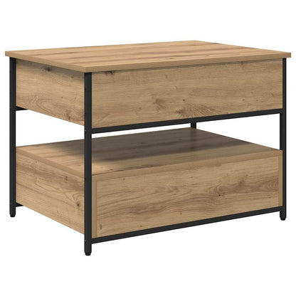 Salontafel Artisan Eiken 70 x 50 x 54,5 cm Bewerkt hout