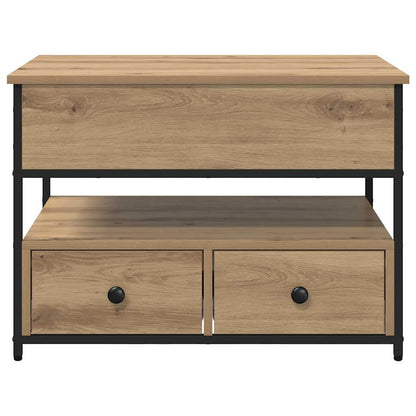 Salontafel Artisan Eiken 70 x 50 x 54,5 cm Bewerkt hout