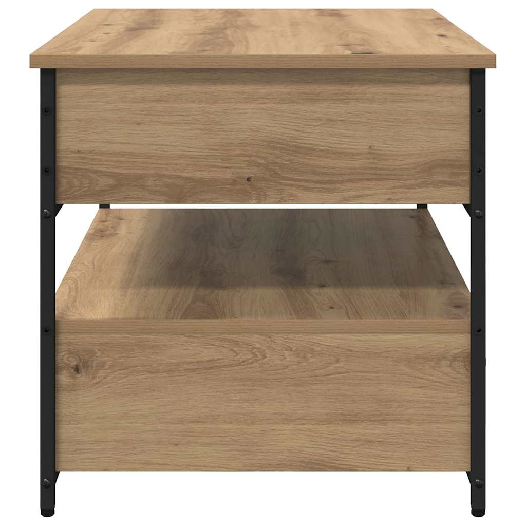 Salontafel Artisan Eiken 70 x 50 x 54,5 cm Bewerkt hout