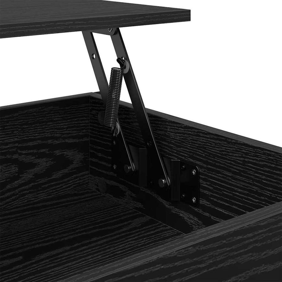 Koffietafel met lade Zwart eiken 70x50x50cm Geengineerd hout