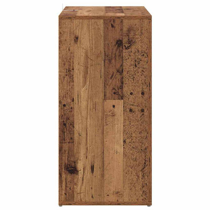 Dressoir met lade Oud Hout 59 x 39 x 80 cm Bewerkt hout