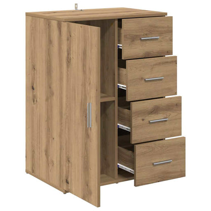 Dressoir met lade Artisan Eiken 59 x 39 x 80 cm Bewerkt hout