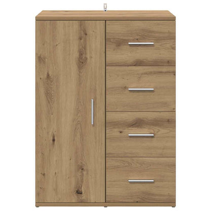 Dressoir met lade Artisan Eiken 59 x 39 x 80 cm Bewerkt hout