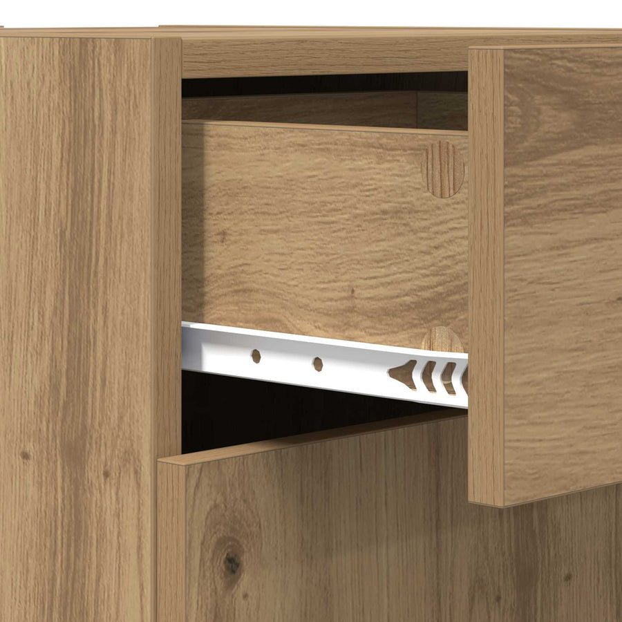 Opbergkast Artisan Eik 40 x 42,5 x 93 cm Geconstrueerd hout