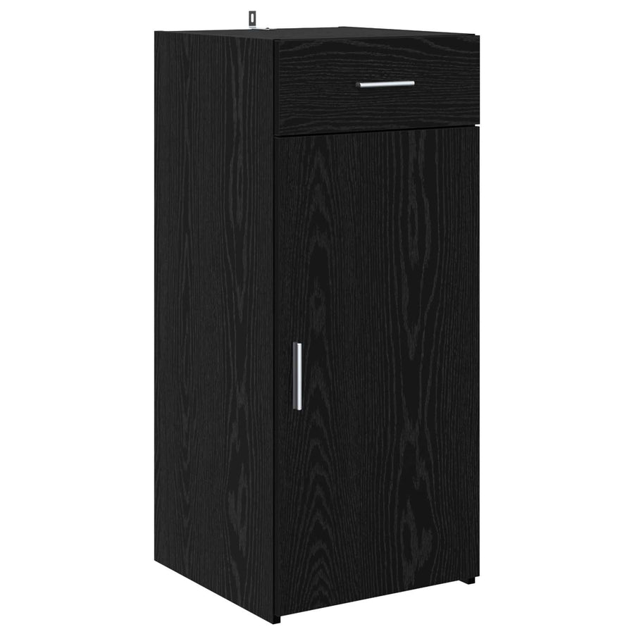 Opbergkast Zwarte Eik 40 x 42,5 x 93 cm Geconstrueerd hout